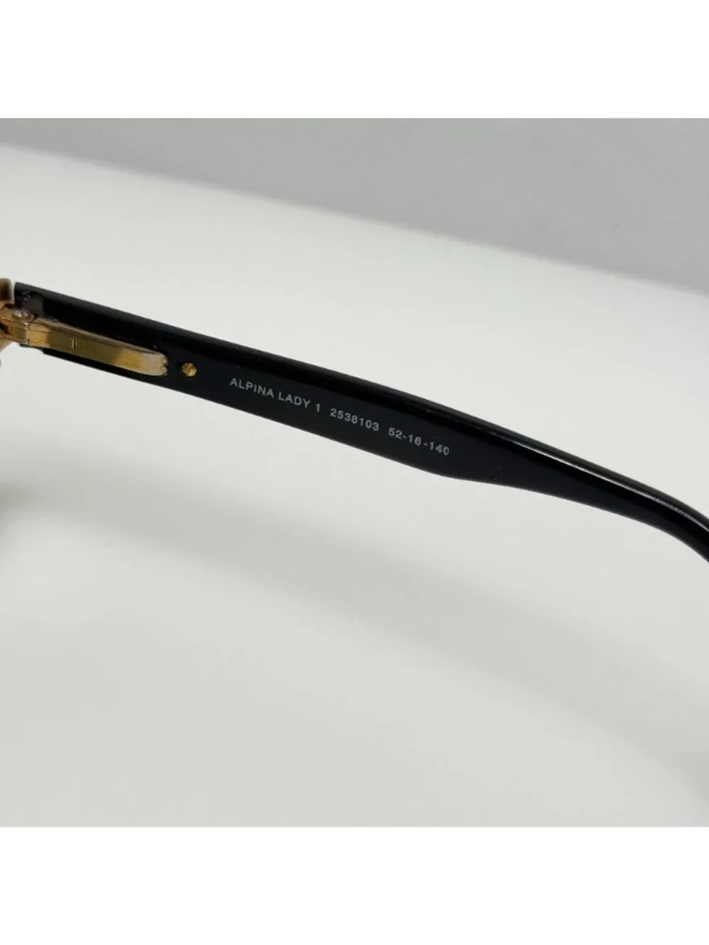 Alpina Sunglasses Lady 1 2538103 Germany Vintage Rare 52-18-140